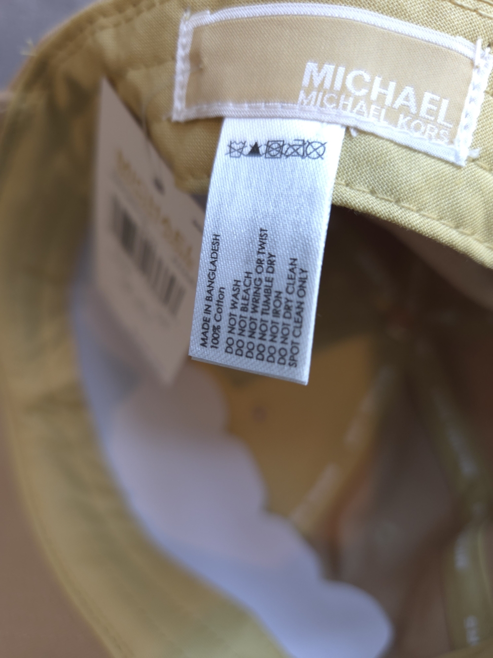 Michael Kors Beige Logo Baseball Cap - Picture 10 of 10